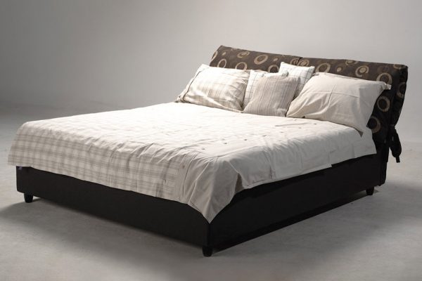 MARINA soft 1 francuski tapacirani krevet mekan presvlaka naslona na skidanje sa ili bez mehanizma