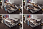 LENNY luksuzni italijanski tapacirani krevet sa kutijom za odlaganje stvari