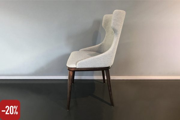 ANDRE luksuzna tapacirana stolica visok naslon bez ili sa rukonaslonom -20 odsto
