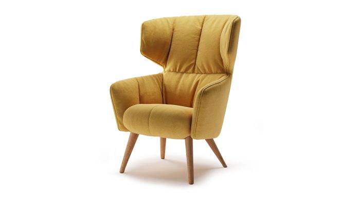 HOYO dizajnerska fotelja, visoki naslon