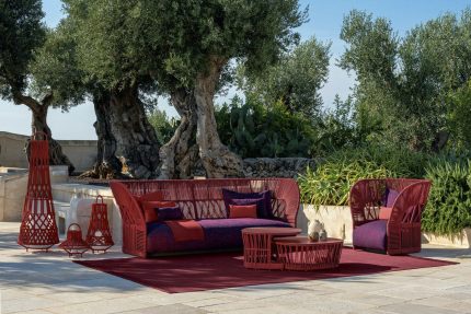 CLIFF DECO luksuzna italijanska sofa za baštu ili enterijer